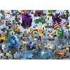 Ravensburger - Puzzle Minecraft Mobs per Adulti e Ragazzi, 1000 Pezzi, Idea Regalo per Lei o Lui, 70x50 cm