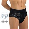 Pavis Slip ErniaSlip alto colore nero Wellness 656 - L - Circonferenza Bacino 94-105 cm