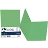FAVINI 50 cartelline semplici LUCE 200gr 25x34cm verde FAVINI