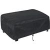 bruwaa Copertura protettiva per Plancha, dimensioni 60 x 45 x 25 cm, impermeabile e resistente, facile da installare con coulisse, copertura universale per Plancha | Fornello a gas | Barbecue all'aperto