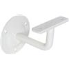 SCHÖSSWENDER SCHÖSSMETALL 4.09.0130 - Supporto per corrimano rotondo, distanza dalla parete 80 mm, rivestimento bianco