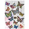 Komar Deco-StickerMelli Mello farfalle, 1 pcs, colorato, 19903 ore