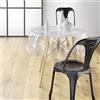 Douceur d'Intérieur, tovaglia cristallo rotonda (diametro 140 cm) Danela, bianco, PVC stampato 14/100E