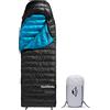 Naturehike Sacco a Pelo In Piuma d'Oca 750FP Sacco a Pelo In Piuma d'Oca Invernale Caldo 4 Stagioni Sacco a Compressione Speciale Da Campeggio Ultraleggero Portatile