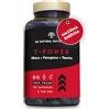 N2 Natural Nutrition Integratori Testosterone per Uomo. Aumento della massa Muscolare e Libido. Alte Prestazioni. Testosterone Booster con Maca Peruviana, Ginseng, Fieno Greco, Taurina. 30 Capsule. N2 Natural Nutrition