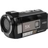 Generic Videocamera 5K, Telecamera per Visione Notturna IR Wi-Fi 5K per la Registrazione