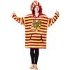 Harry Potter Felpa Bambina Ragazza Felpe Oversize con Cappuccio in Pile