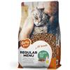 duvoplus, Regular Menu Gatto 4 kg Crocchette per Gatto, Alimentazione Completa di Vitamine e Minerali, per Tutte le Razze, con oli e Grassi per una Pelle e un Pelato sani