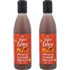 To Filema Tis Lelas Lady Lela's Condimento Balsamico alle Pesche - Crema Balsamica Artigianale Fruttata, 2 x 250 ml (Totale 500 ml) - Ideale per Insalate, Verdure Grigliate e Dessert