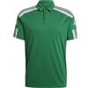 adidas Uomo Polo Shirt (Short Sleeve) Sq21 Polo, Team Green/White, GP6430, XLT3