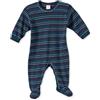 Schiesser Baby 138287-803 - Pigiama intero lungo, bambino, Blu (Blau (803-dunkelblau)), 62 (3 mesi)