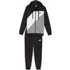 PUMA TUTA FULL ZIP CON CAPPUCCIO COLORBLOCK