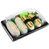 Rainbow Socks - Calze da sushi per donna e uomo - Tamago Butterfish Tonno Salmon Butterfish Squids Butterfish Maki - 2 paia, Tamagopampanite, 41-46