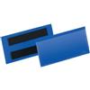 durable Tasche per identificazione Durable con bande magnetiche blu f.to esterno mm. 113x5- inserto 100x38mm cf. 50 - 174107