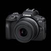 Canon Fotocamera Mirrorless Eos R100 Bk + Rf-s 18-45mm Is Stm