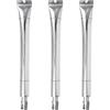 WELL GRILL Bruciatore a tubo in acciaio inox per barbecue Broil King Signet & Sovereign, 36 cm, bruciatore bruciatore per barbecue, confezione da 3 pezzi