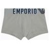 Emporio Armani Stretch Cotton Megalogo Trunk, Boxer Uomo, Grigio (Stone), M