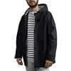 Breizh Ocean - Cerato Impermeabile Armor, Interno Marinaro a Righe - Misto, Uomo o Donna - da XS a 4XL