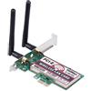 Sharainn Adattatore WIFI, scheda WiFi 2.4G / 5G 300Mbps Scheda di rete PCI Express per giochi desktop/PC