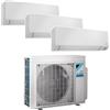 Daikin Condizionatore a muro multisplit inverter trial DAIKIN NEW PLUS 9K 9K 12K classe raffreddamento A+++, bianco