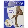BUDETTA FARMA CliaLeg Collant 140 DEN Punta Aperta Colore Playa Taglia 2