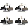 SOMMET 4 Paia pastiglie freni bici a disco per Shimano M355 M375 M395 M415 M416 M445 M446 M447 M465 M475 M485 M486 M510 M515 M525 M575 Tektro Auriga Comp
