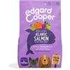 Edgard Cooper Salmone Fresco e Tacchino per Cuccioli - Sacco da 12 kg - Taglia Media e Grande