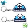 Portachiavi forma personalizzata Hard Double 10-20 cm2 personalizzate o neutre