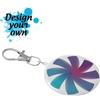 Portachiavi personalizzati economici Hook Flex 10-20 cm2 personalizzate o neutre