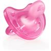 CHICCO (ARTSANA SpA) Gommotto PhysioForma Soft Silicone Rosa 16-36 Chicco 2 Pezzi