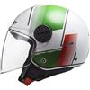 LS2 CASCO OF558 SPHERE LUX FIRM WHITE GREEN RED | LS2