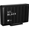 Western Digital WD_BLACK D10 Game Drive WDBA3P0080HBK - HDD - 8 TB - esterno (portatile) - USB 3.2 Gen 1 - 7200 rpm - nero WDBA3P0080HBK-EESN