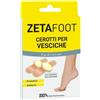 ZETA FARMACEUTICI SpA ZETAFOOT Cerotto Idrocolloidale Vesciche 8 Pezzi