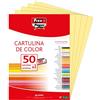 Fixo 11120363 - Confezione di 50 cartoncini, formato A3, colore: giallo parchi