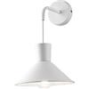 Ondaluce Applique D22 cm ELIO in metallo verniciato Bianco
