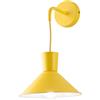 Ondaluce Applique D22 cm ELIO in metallo verniciato Giallo