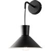 Ondaluce Applique D22 cm ELIO in metallo verniciato Nero