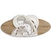 LIBEROSHOPPING Capezzale ovale Sacra Famiglia 59x119 cm in legno laminato Modello 2