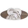 LIBEROSHOPPING Capezzale ovale Sacra Famiglia 59x119 cm in legno laminato Modello 3