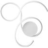Ondaluce Plafoniera TWIST a LED 59x52 cm in metallo verniciato Bianco