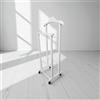 LIBEROSHOPPING Indossatore appendiabiti da camera in legno LACCATO BIANCO