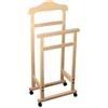 LIBEROSHOPPING Indossatore da camera in legno massello ELEGANCE NATURALE