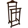 LIBEROSHOPPING Indossatore da camera in legno massello ELEGANCE NOCE