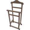 LIBEROSHOPPING Indossatore da camera in legno massello ELEGANCE TORTORA