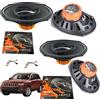 Hertz Kit 4 Casse Altoparlanti Hertz DCX690 Anteriori Posteriori per Jeep Compass