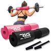 RLG RL GRIPS RL Grips™ Cuscinetto per Barra da Palestra ergonomico - Protezione in Schiuma per Collo e Spalle - Cuscino di Protezione per Squat e Spinta dell'anca di Uomo e Donna (Rosa)