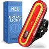 Büchel DANSI Büchel - Fanale posteriore per bicicletta a LED, ricaricabile, omologato StVZO, per bicicletta, Ebike, luce posteriore della bicicletta, luce LED