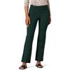 Amazon Essentials Pantaloni Ponte Pull-On alla Caviglia e a Vita Media Donna, Verde Scuro, XXL