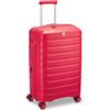 RONCATO B-FLYING TROLLEY MEDIO - 4 ruote, 68 cm, espandibile, RADIANT RED