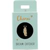Depesche 11834-038 Piuma Charm, Ciondolo Placcato Oro per collane, bracciali e Orecchini, Ideale Come Piccolo Regalo